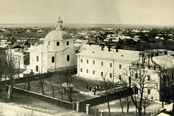 Image - Krystynopil Monastery of Saint George (1920s photo).